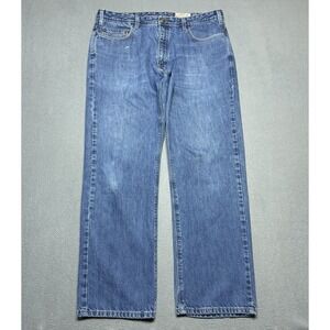 Orvis Jeans Mens 36x30 American Denim Made In USA Straight Slim Outdoors Fish